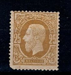 Lion couché et Léopold II profil gauche - 32 xx  côte 800€